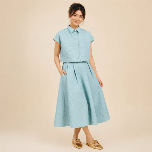 Women's Button Down Collared Blouse (Open for pre-orders when out of stock)