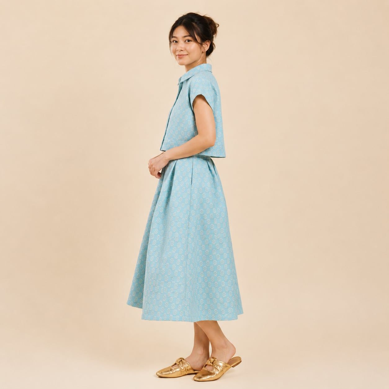 Women's Button Down Collared Blouse (Open for pre-orders when out of stock)