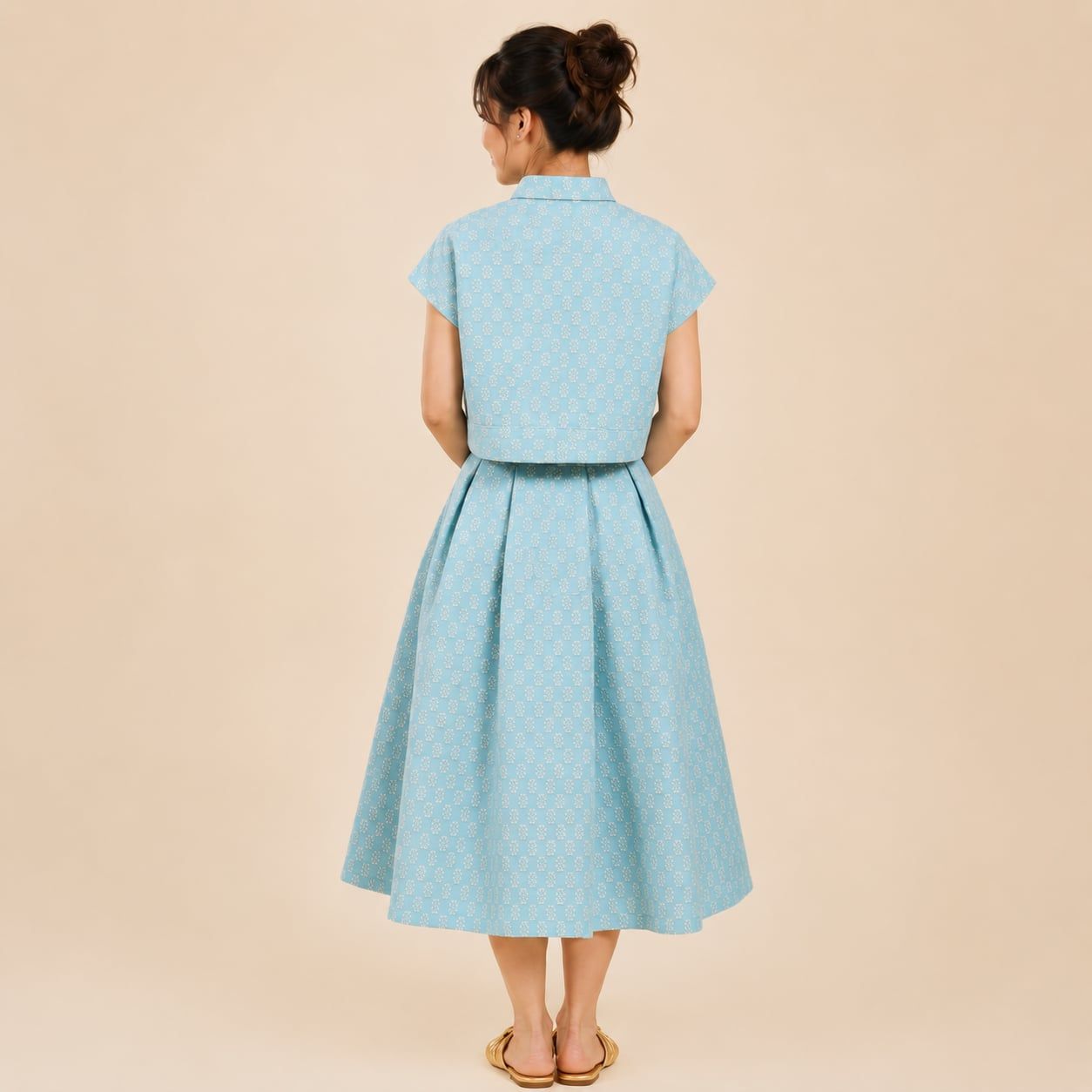 Women's Button Down Collared Blouse (Open for pre-orders when out of stock)