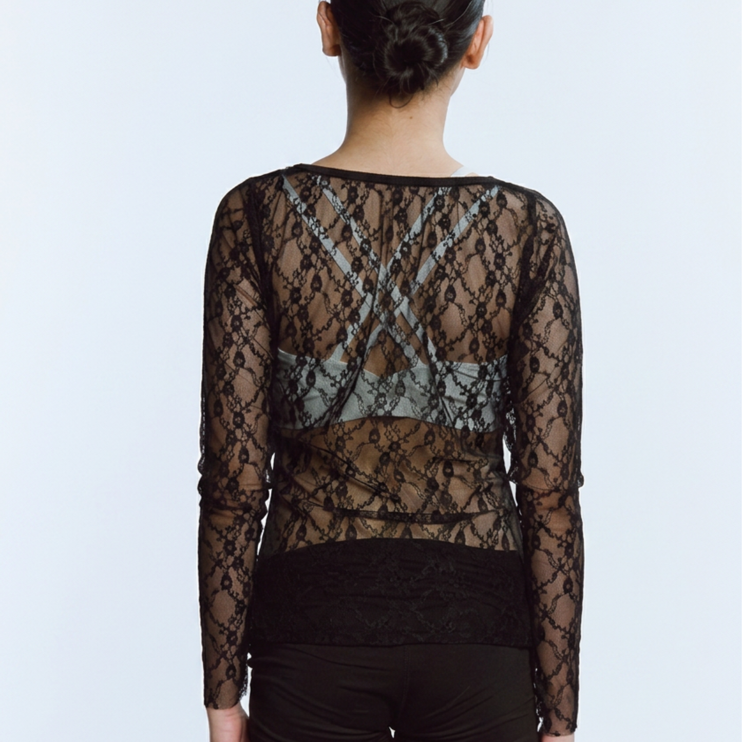 Lace Long Sleeve Top