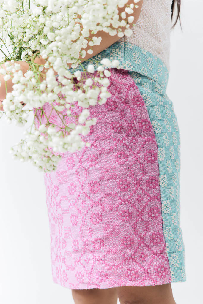 Two-Tone Skirt
