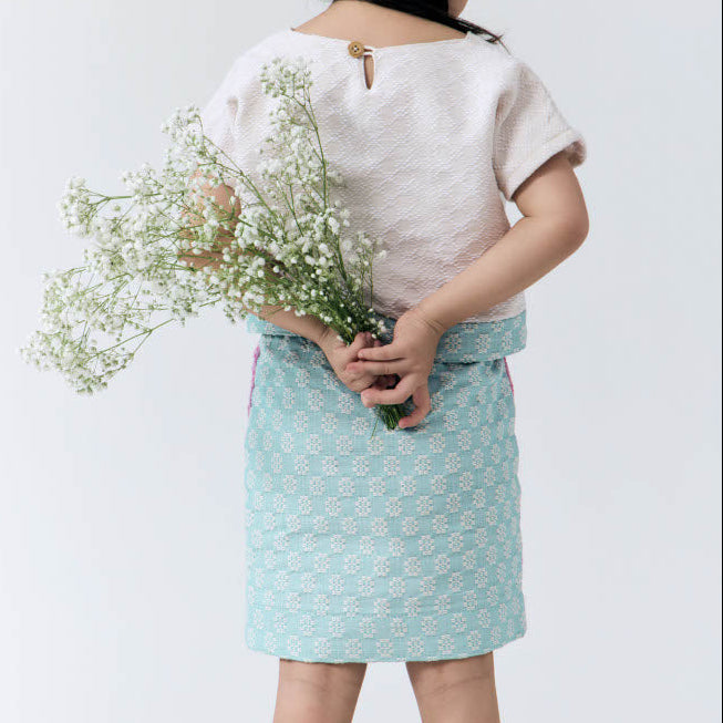 Two-Tone Skirt