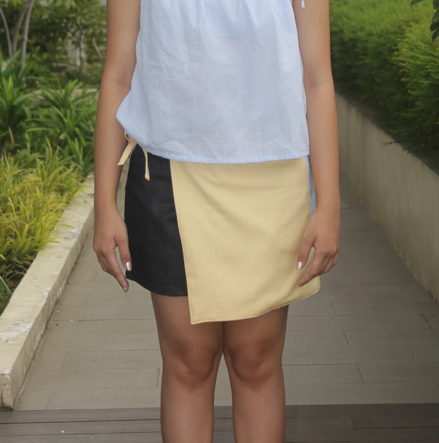 Denim Skort