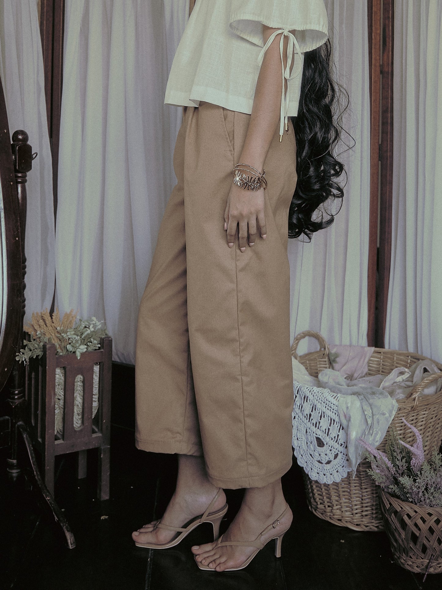 Lisa Pleated Trousers