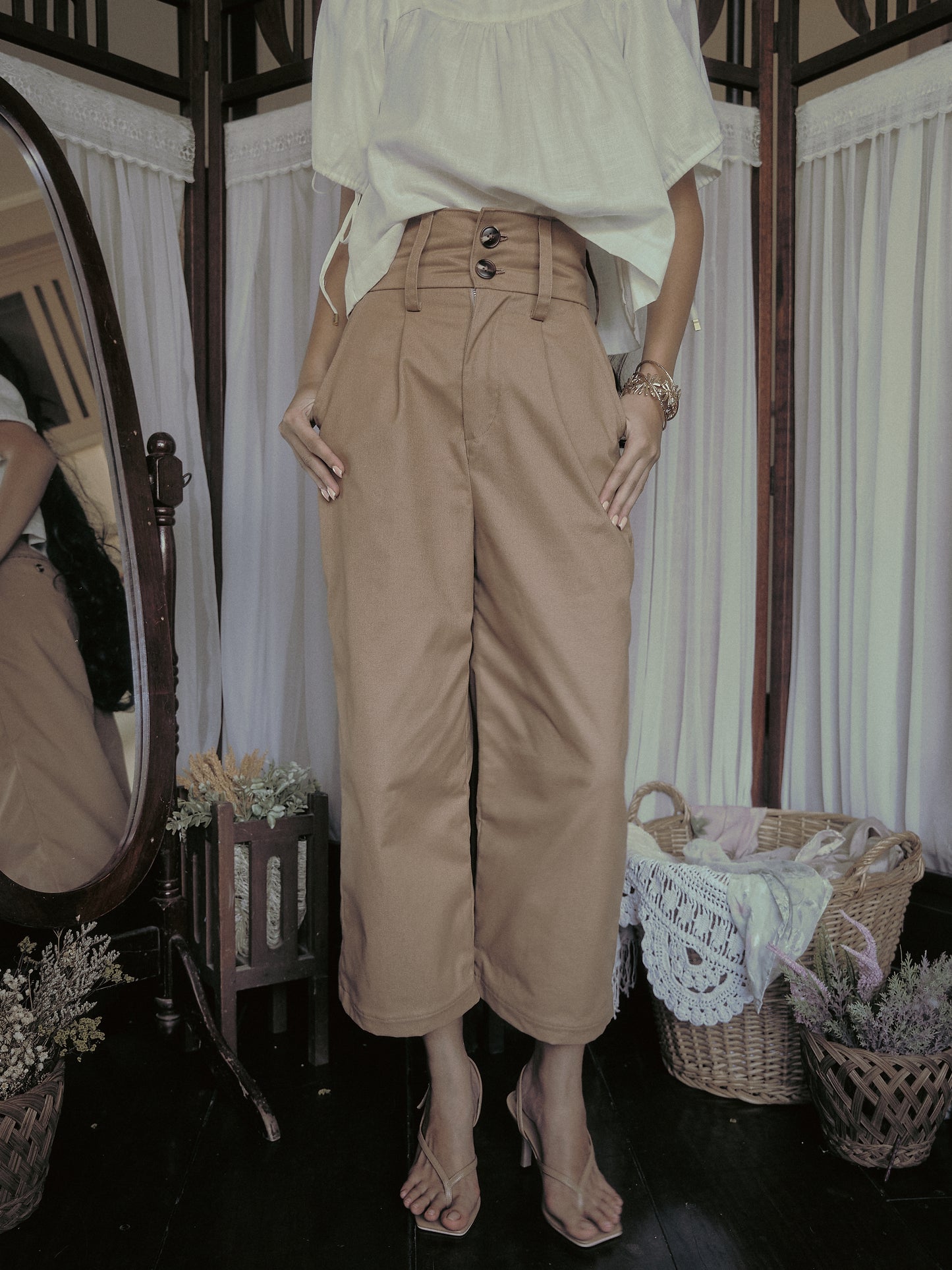 Lisa Pleated Trousers