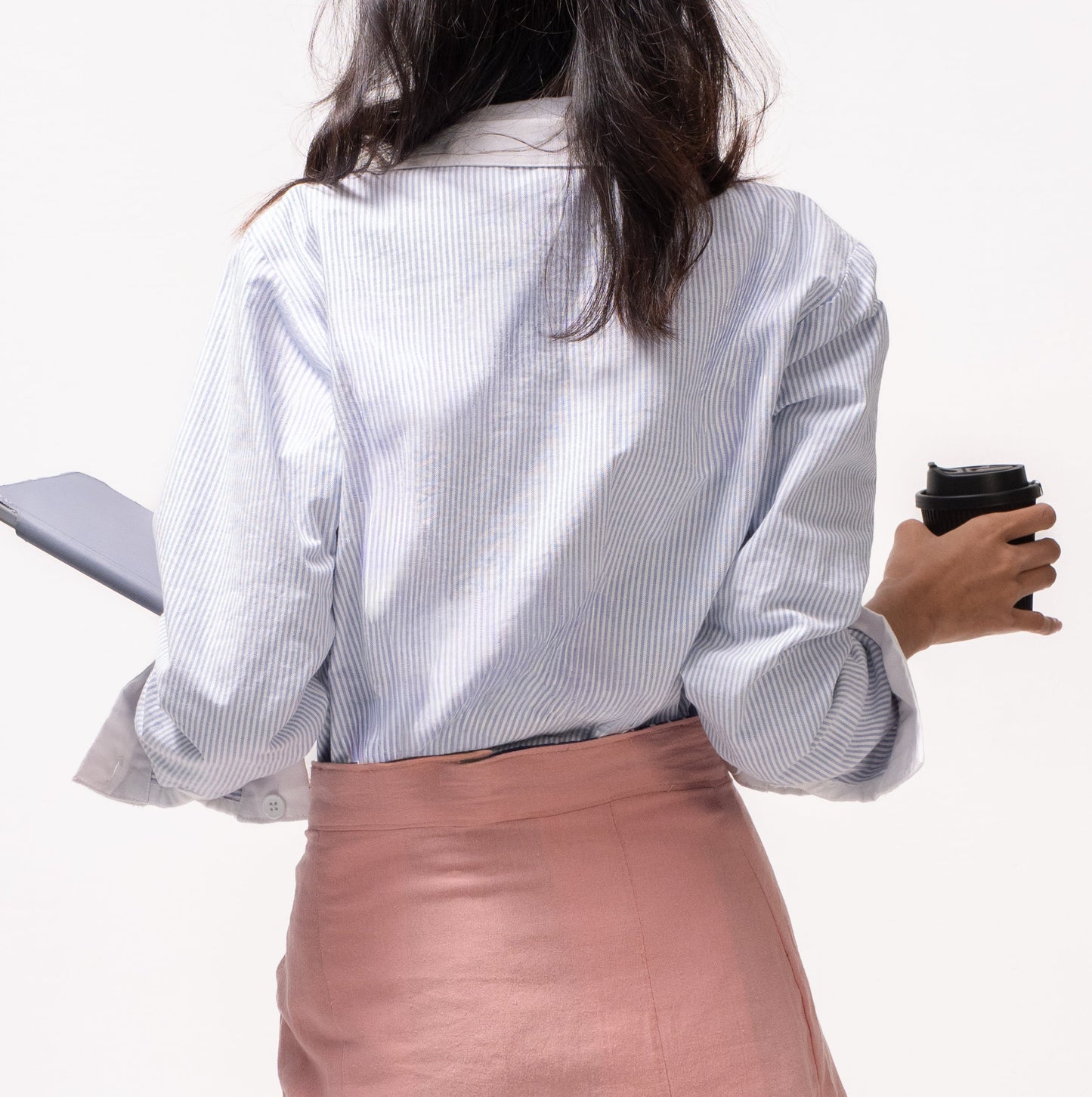 Reversible Long-Sleeve Button-up