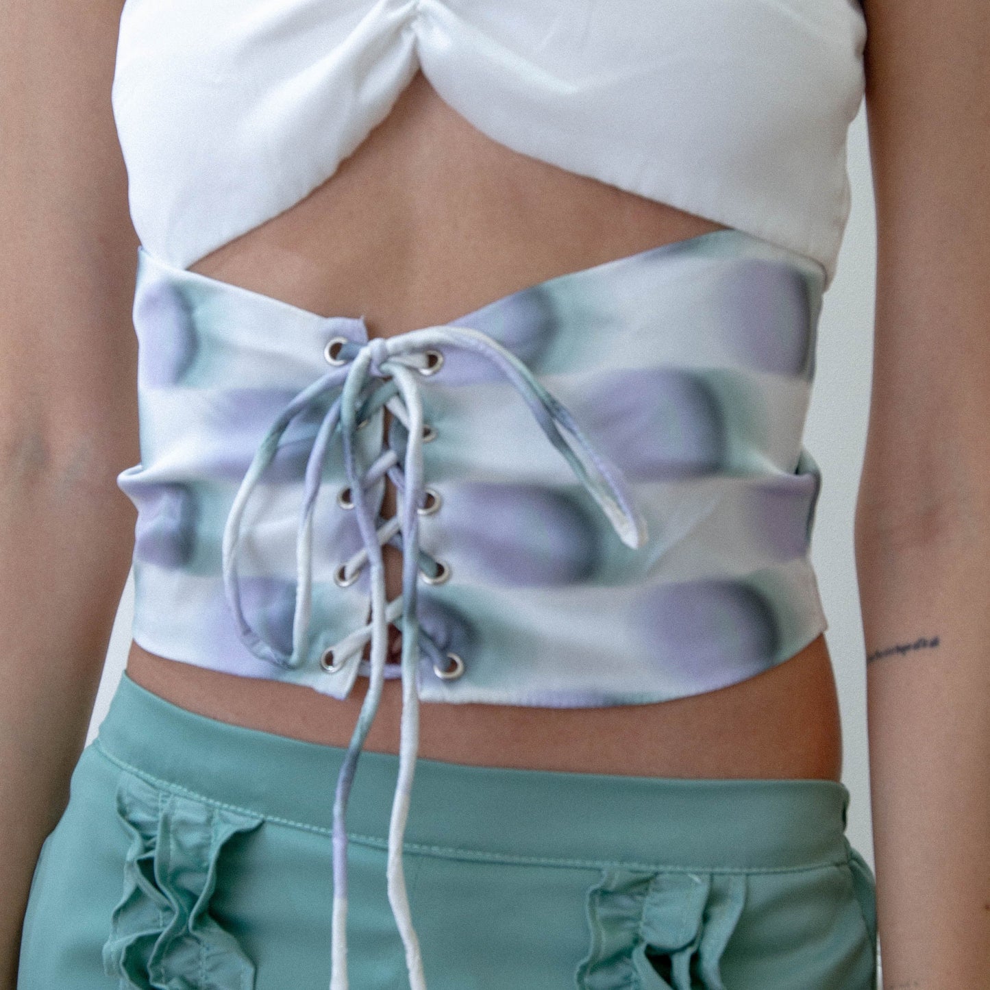 Lux Lace-Up Belt