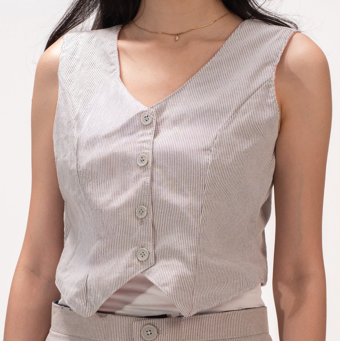 Reversible Sleeveless Vest