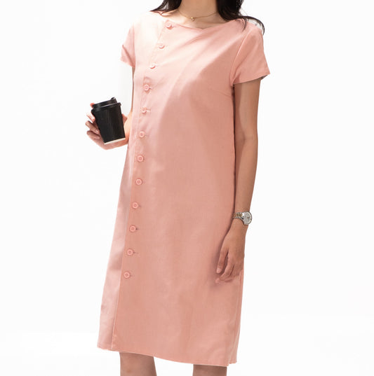 Reversible Short-sleeve Dress