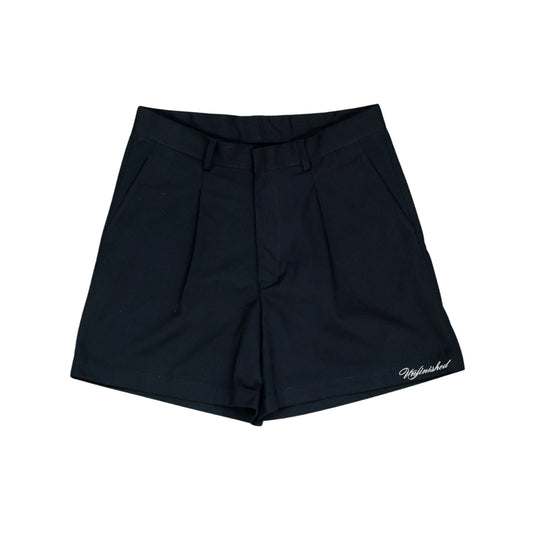 Wide Pleated Shorts