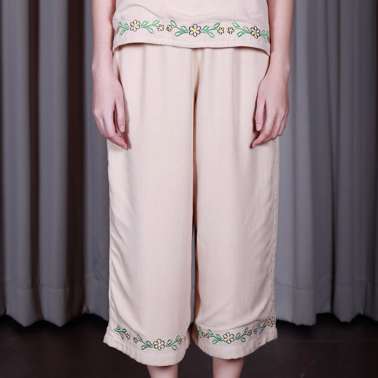 Wide Pajama Pants