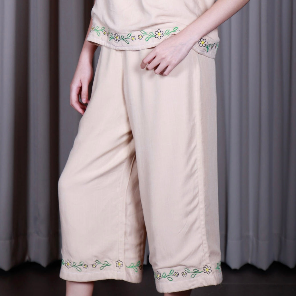 Wide Pajama Pants
