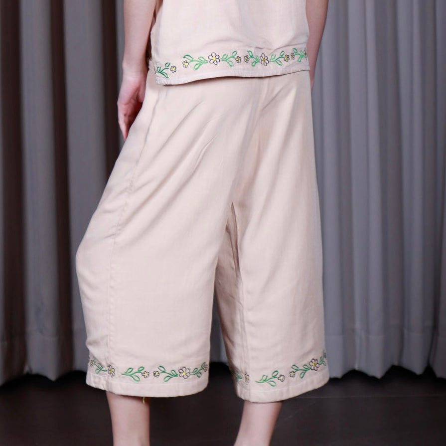 Wide Pajama Pants