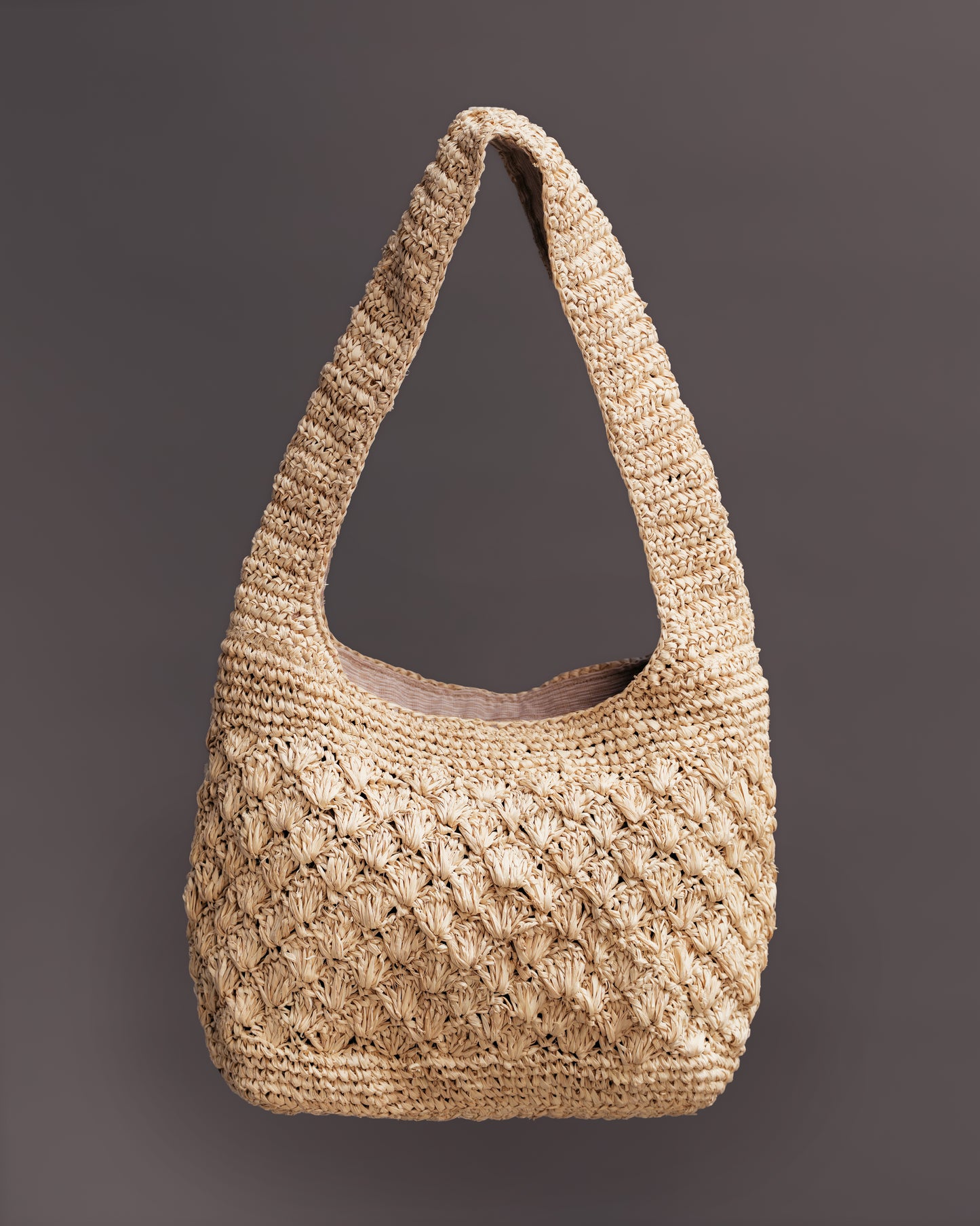 Abaca Hobo Tote