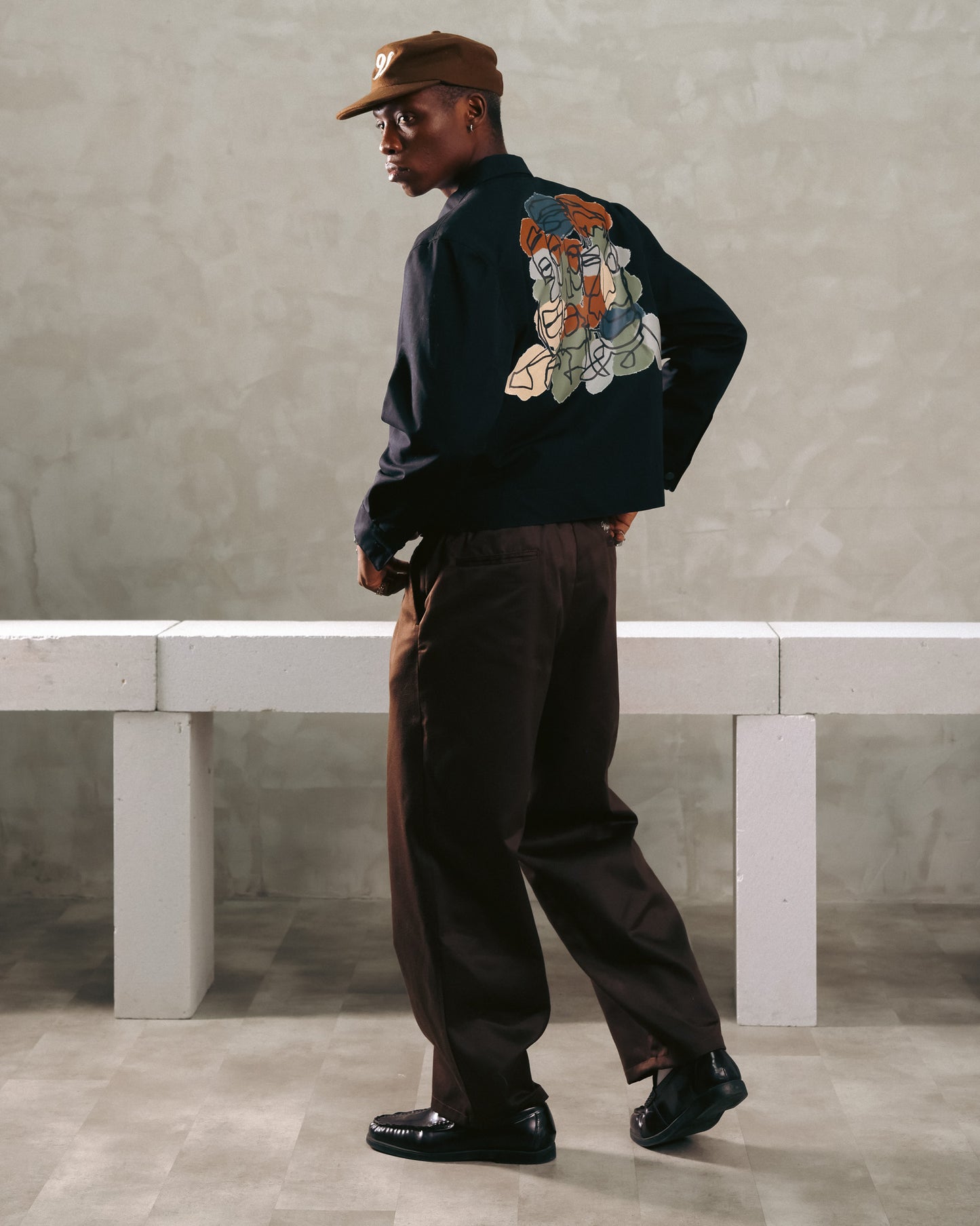 Wide Pleated Trousers