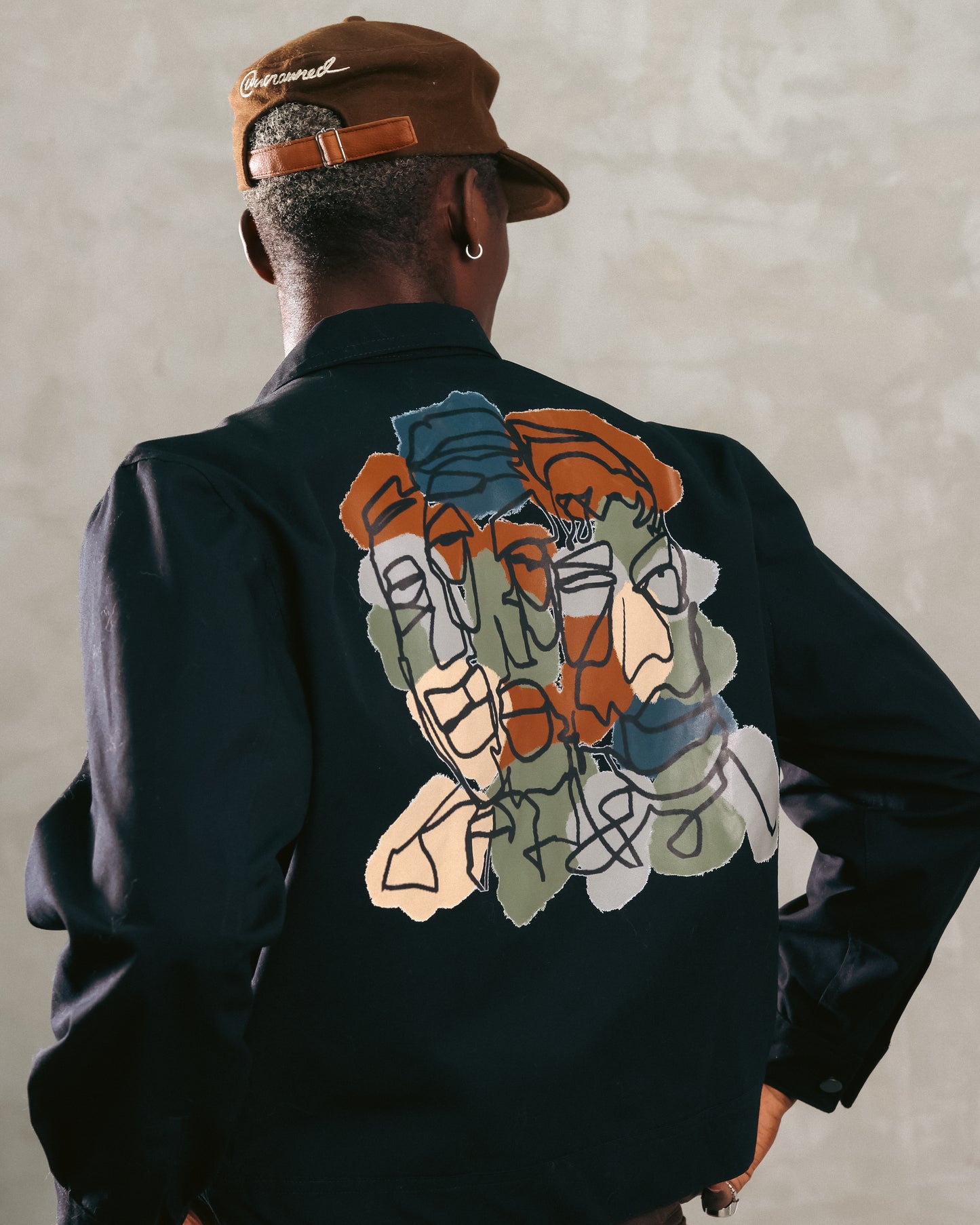 Zip Up Blouson Jacket