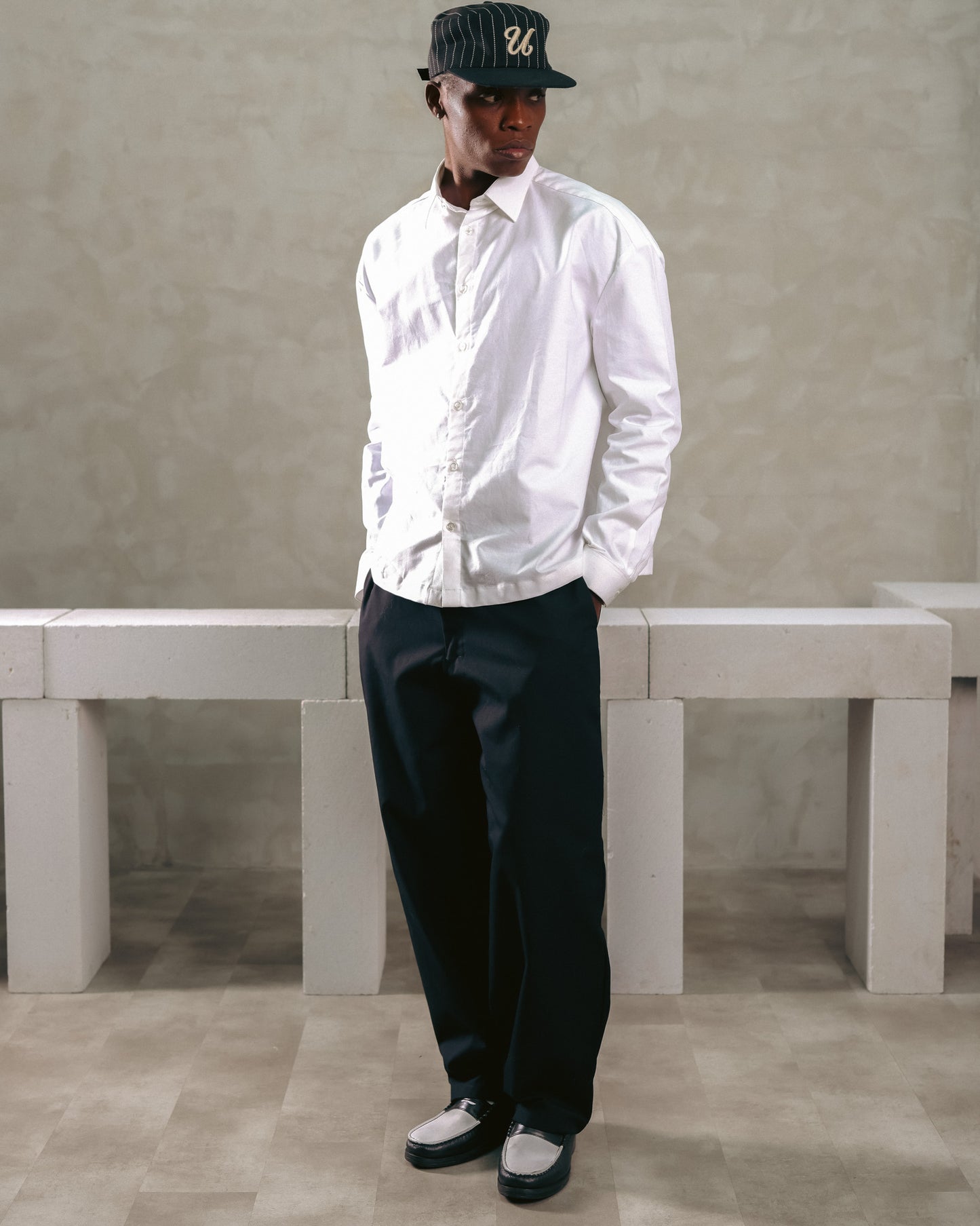 Black Barrel Pants