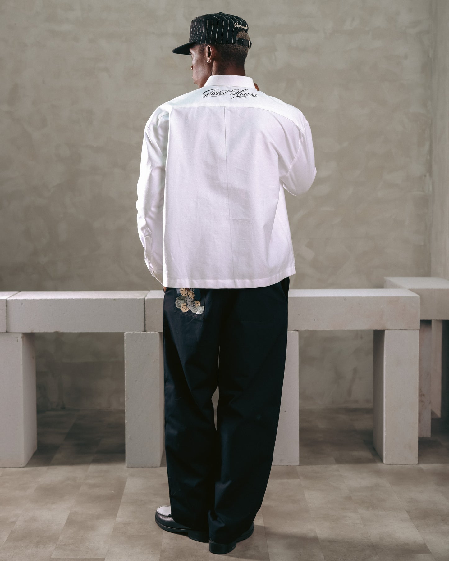 Black Barrel Pants